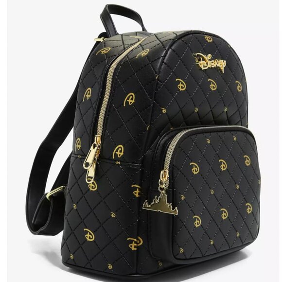 Loungefly Disney Logo Mini Backpack Collectible - Picture 1 of 10